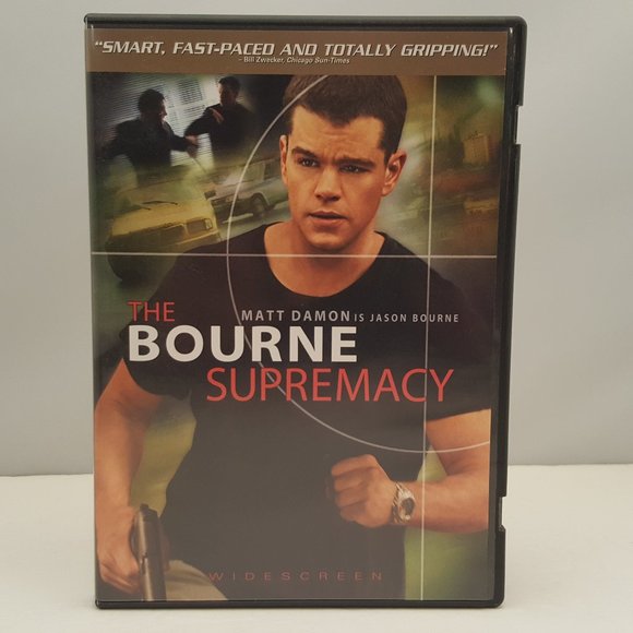 THE BOURNE SUPREMACY DVD Widescreen 2004 USED - Picture 1 of 9